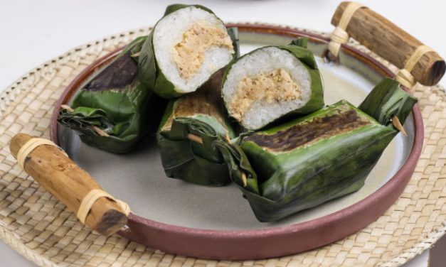 Makanan Dari Ketan Yaitu Lemper Yang Memiliki Isian