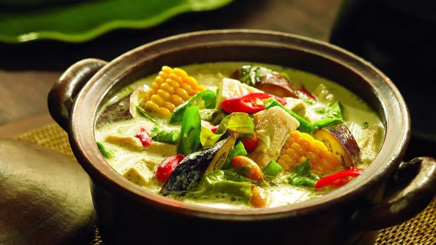 Hidangan Khas Tradisional Indonesia Makanan Sayur Lodeh