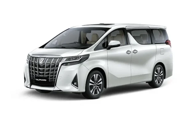Kendaraan Mewah Pribadi Dengan Sebuah Toyota Alphard