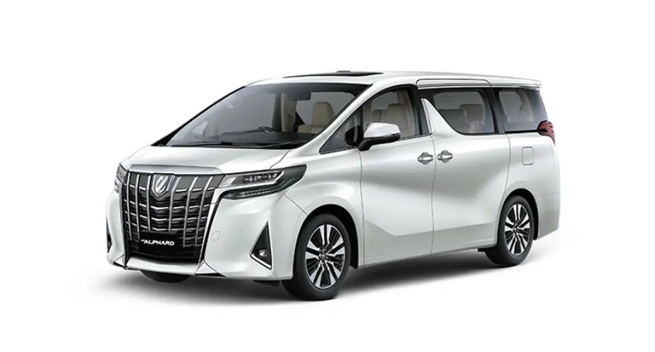 Kendaraan Mewah Pribadi Dengan Sebuah Toyota Alphard