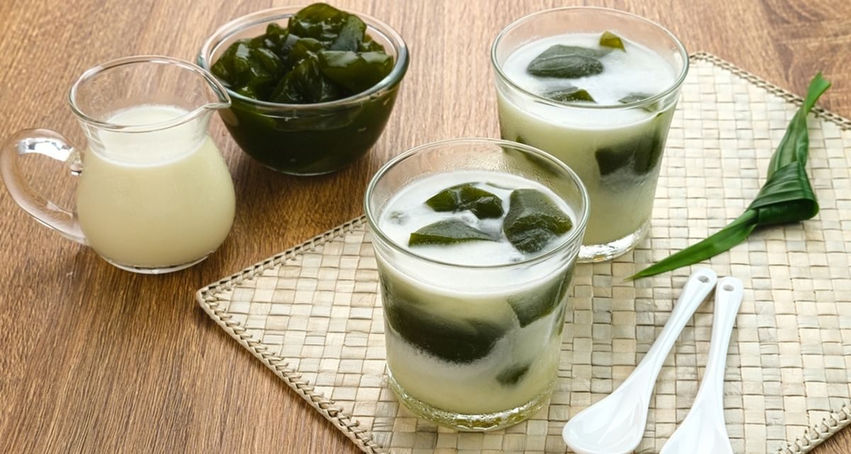 Bahan Campuran Minuman Cincau Dari Hasil Sebuah Tanaman
