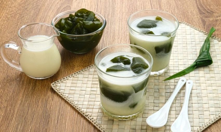 Bahan Campuran Minuman Cincau Dari Hasil Sebuah Tanaman