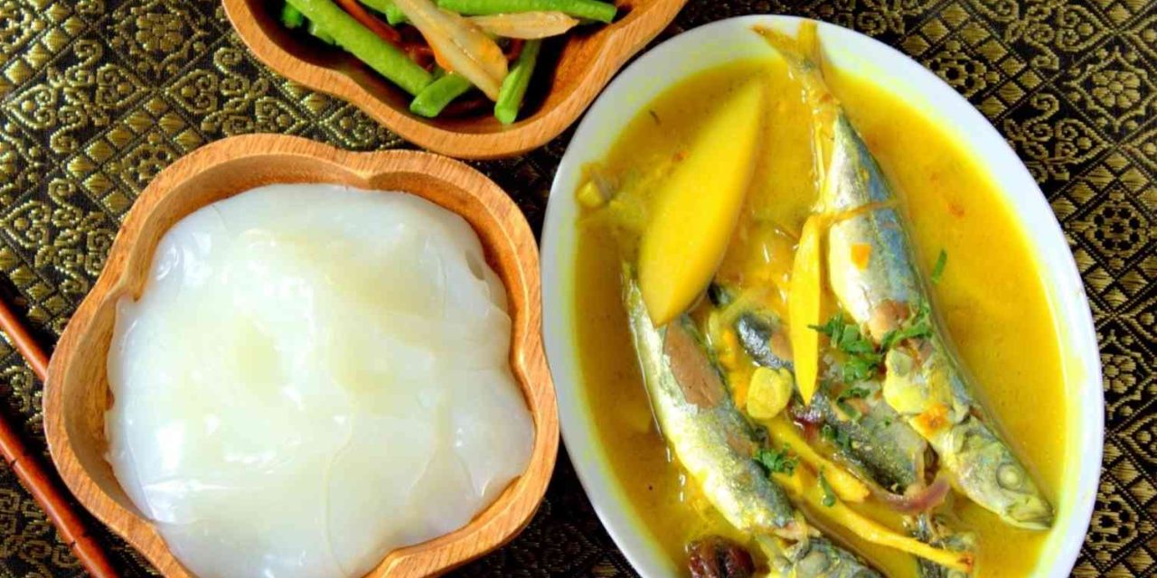 Makanan Lengket Papeda Khas Dari Negara Indonesia