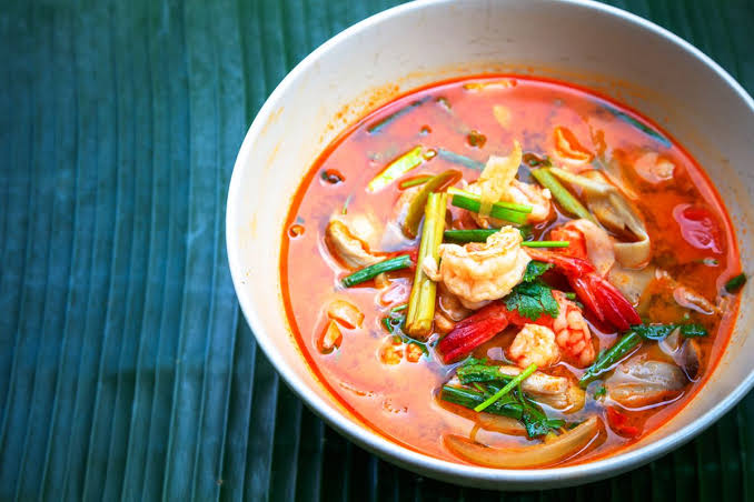 Makanan Berkuah Thailand Yaitu Sebuah Hidangan Tomyam