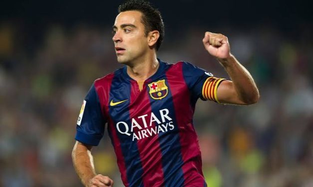 Pesepakbola Gelandang Spanyol Seorang Xavi Hernandez