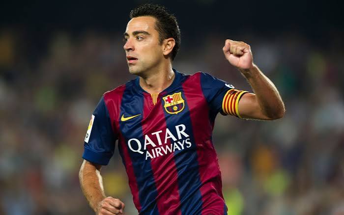 Pesepakbola Gelandang Spanyol Seorang Xavi Hernandez