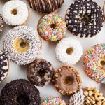 Makanan Ringan Donat Dengan Berbentuk Bulat