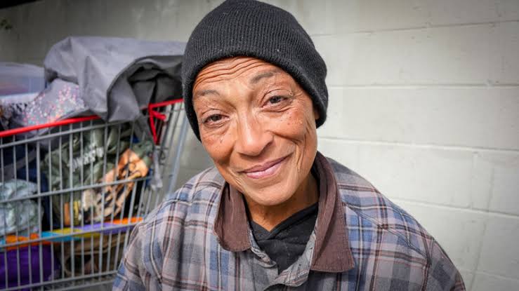 Seseorang Homeless Yang Tinggal Di Jalanan
