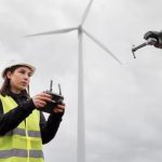 Sebuah Perangkat Drone Terbang Tanpa Awak